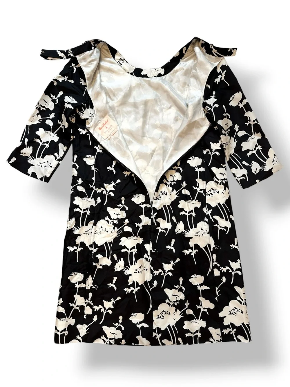 kate spade black white